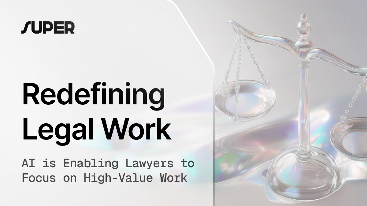 super__protocol's tweet image. Last month, LegalTechTalk, together with Legora, released a report revealing how #AI is transforming the legal profession. Technological changes are already reshaping established work principles and creating new opportunities for the industry.

   Today&apos;s reality is this: lawyers…
