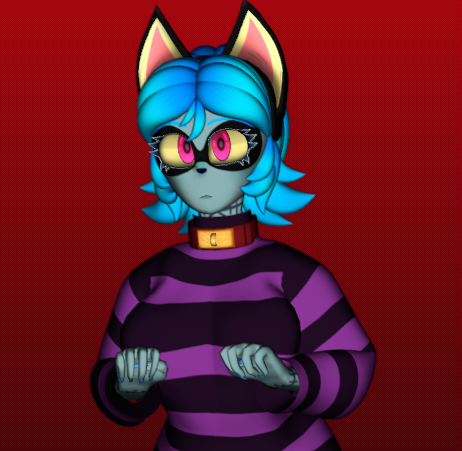 Model I've been working on for a few days! She will be public when shes finished &lt;3