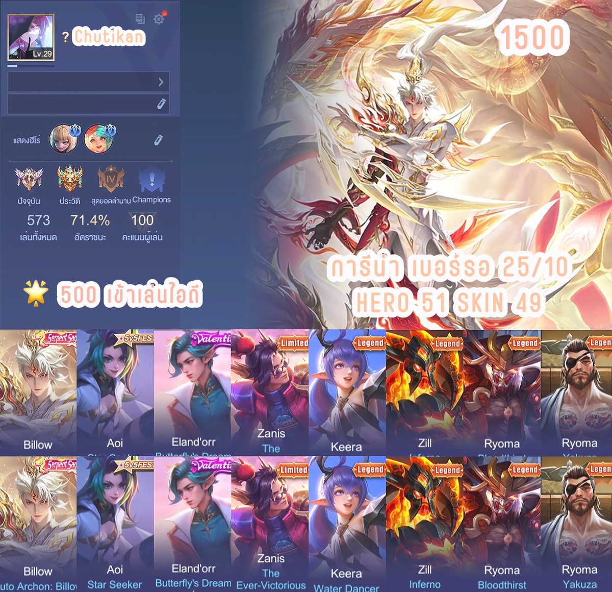 สำรอง - ตอบช้าทักเฟสได้เลยค่ะ tweet media