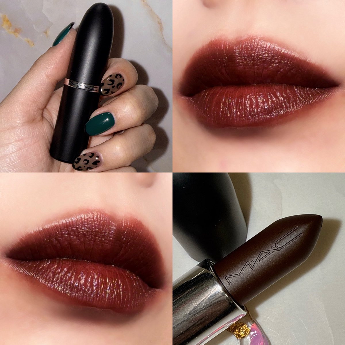 salsation サルセーション クロップトップス ダークブラウン マリアちゃんの #ダークリップ祭り💄💋 3度目の参加です🙏🏼✨ MAC