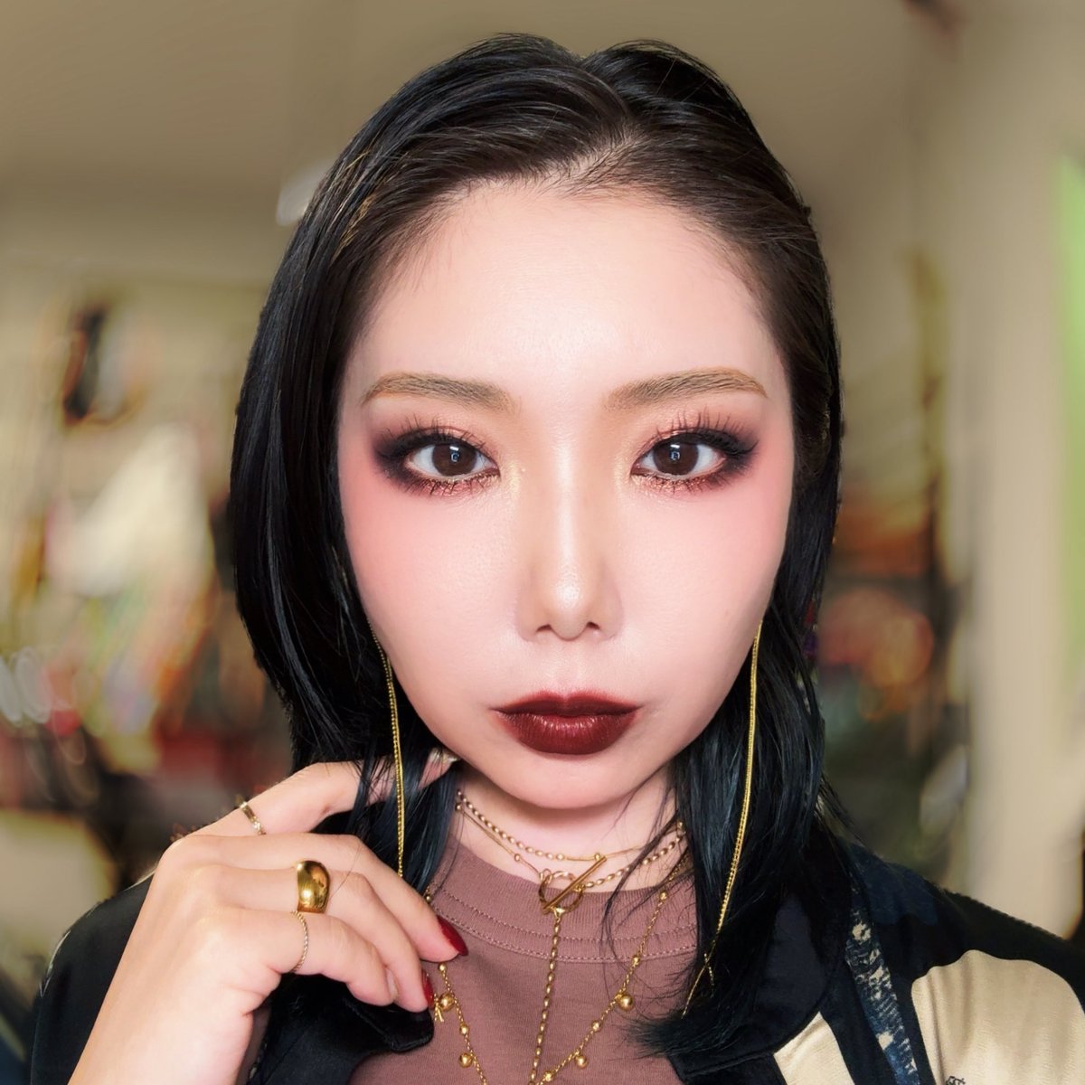 マリアちゃんの #ダークリップ祭り💄💋 3度目の参加です🙏🏼✨ MAC