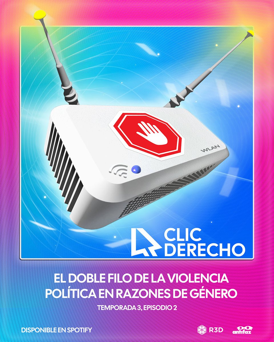 🚺 ¿Herramienta para proteger de la violencia a más mujeres o para censurar voces críticas? 🚫 Hoy hablamos del doble filo de la figura de violencia política en razón de género y cómo afecta la libertad de expresión.

🎧 Escucha Clic Derecho en: open.spotify.com/episode/6NsAHD…