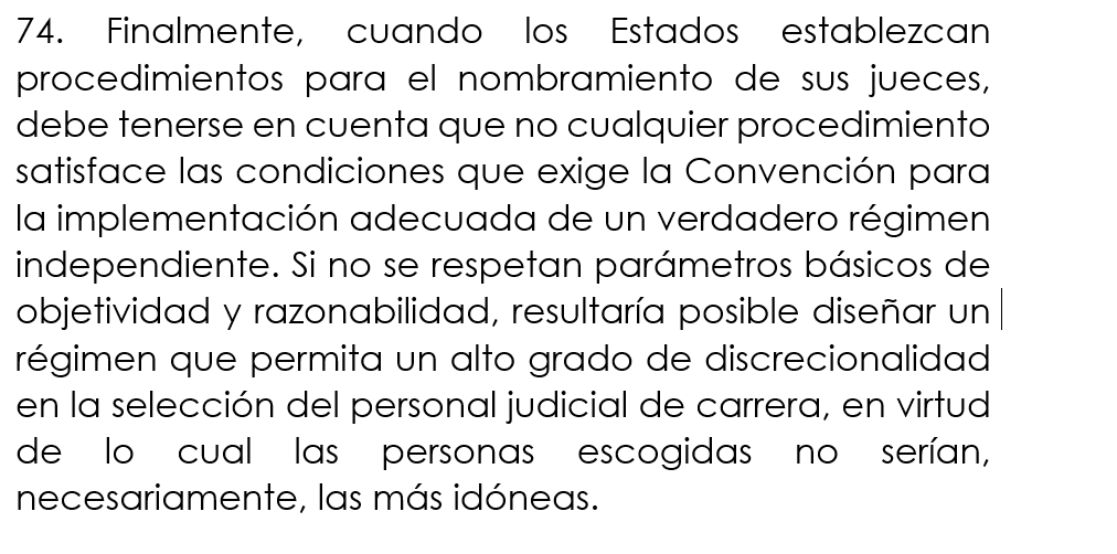 Era muy simple. Saltaba a la vista, pero su ego pudo más que la necesidad de resguardar el Estado de Derecho: 

Reverón Trujillo Vs. Venezuela