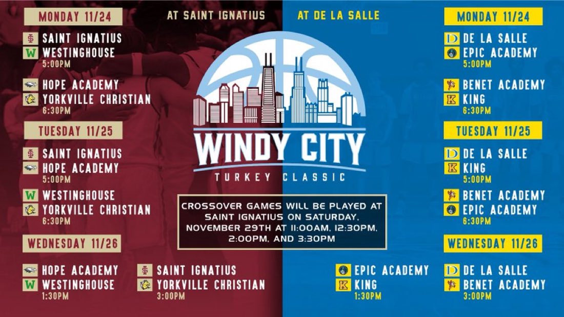 CoachTreal2's tweet photo. Windy City Turkey Classic 🏀 
📅 : November 24th - 26th (Nov. 29th) 
📍: @SIWolfpackBKB &amp; @meteorshoops https://t.co/QXBjYUBWja