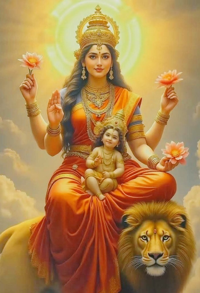 सिंहासनगता नित्यं पद्याञ्चितकरद्वया।
शुभदास्तु सदा देवी स्कन्दमाता यशस्विनी॥

आदिशक्ति मॉं दुर्गा के पंचम स्वरुप सिंहवाहिनी माँ स्कन्दमाता पूजन की हार्दिक बधाई एवं शुभकामनाएं।
जय माँ स्कन्दमाता 🙏🙏

#जय_माता_दी 🙏🚩