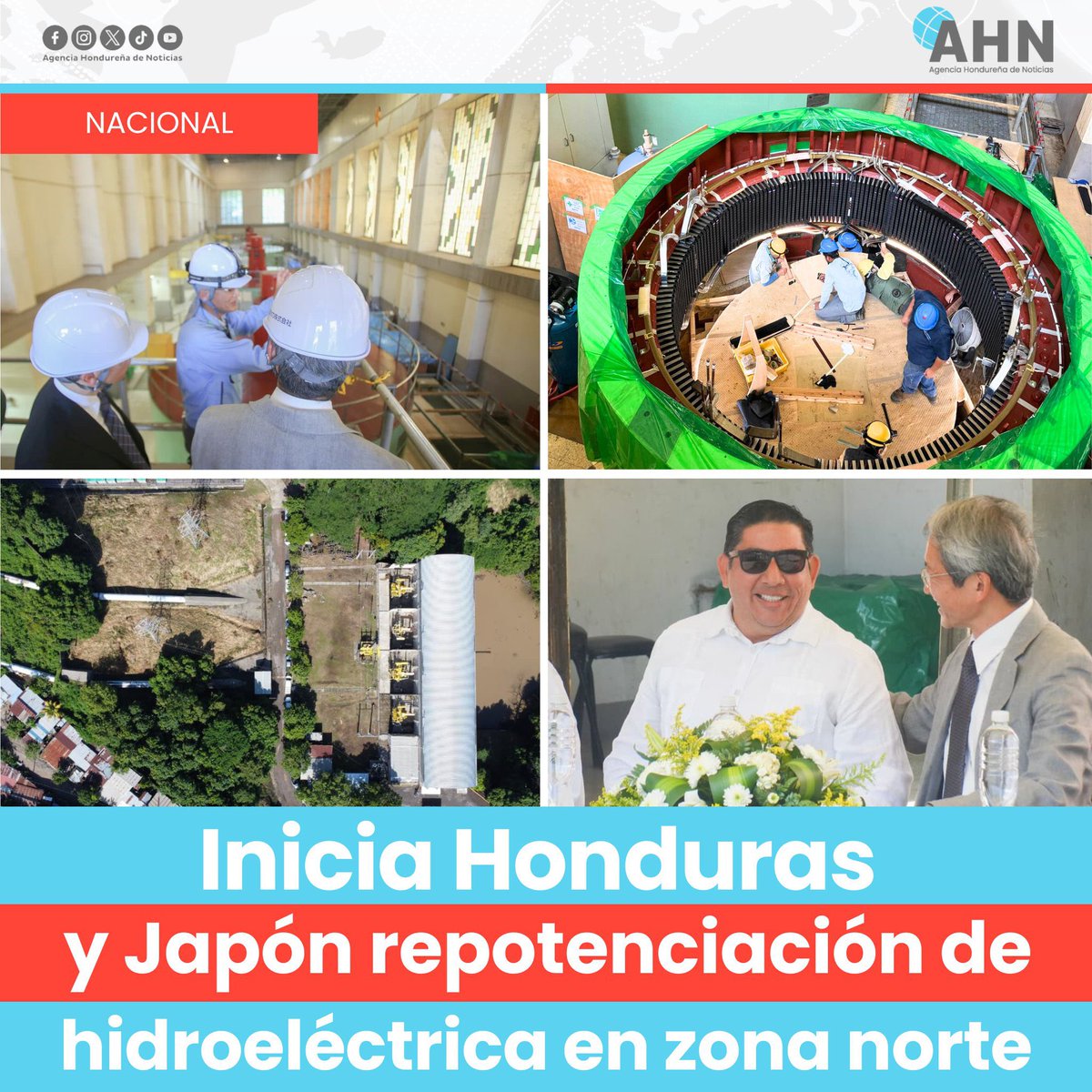 carbajal_tejada's tweet photo. Hitos importantes en energía esta semana: 

1. El lunes,  junto al Embajador de Japón, dimos orden de inicio a los trabajos de modernización y reponteciación del Complejo hidroeléctrico de la ENEE Cañaveral-Río Lindo, con una inversión pública de 1,600 millones de lempiras. 

2. El martes,  la Presidenta de la república @XiomaraCastroZ inauguró la primera megaplanta solar de la @EneeHnOficial de 50 MW con 50 MWh de almacenamiento de energía. 

3. Expusimos en la Ciudad de México a inversionistas de la Unión Europea y de México la Licitación de 1500 MW; la más grande y moderna planteada jamás en Honduras. 

4. Mañana, estaremos inaugurando DOS Subestaciones NUEVAS y una NUEVA Línea de Transmisión en San Pedro Sula. 

@asjhn1 y @AHERenovable ; organizaciones en poder de las 10/25( 10 familias y 25 grupos económicos) salieron con la misma cantaleta de siempre y con datos FALSOS sobre el desempeño de la ENEE. 

Después de 16 años finalmente esta administración reducirá cerca de 4 puntos, con retorno de 2,200 millones de lempiras después de expulsar a  la pesadilla EEH. 

La deuda creció 10 veces durante el infame orlandismo y, nosotros hemos contenido esa bola de nieve. Nadie le ha pagado más y mejor a los generadores que nosotros. 

Destruyeron la ENEE y la dejaron endeudada con las pérdidas en el cielo; hemos hecho milagros para sacar a la empresa pública del fango. 

Cuando sus ataques tengan rigor científico, debatiremos, de lo contrario, como escribió Benedetti: no merecen ni la condena. 

Refundamos y avanzamos; juntos!
