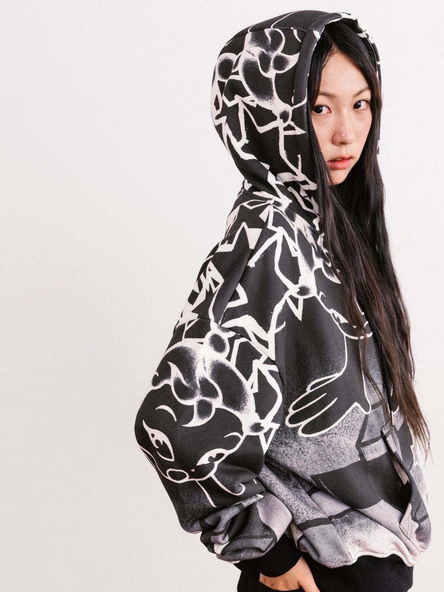 トップス Yumin ha Falling Star Long Sleeve Y002625 Falling Star (Blue) Long Sleeve – Yumin Ha