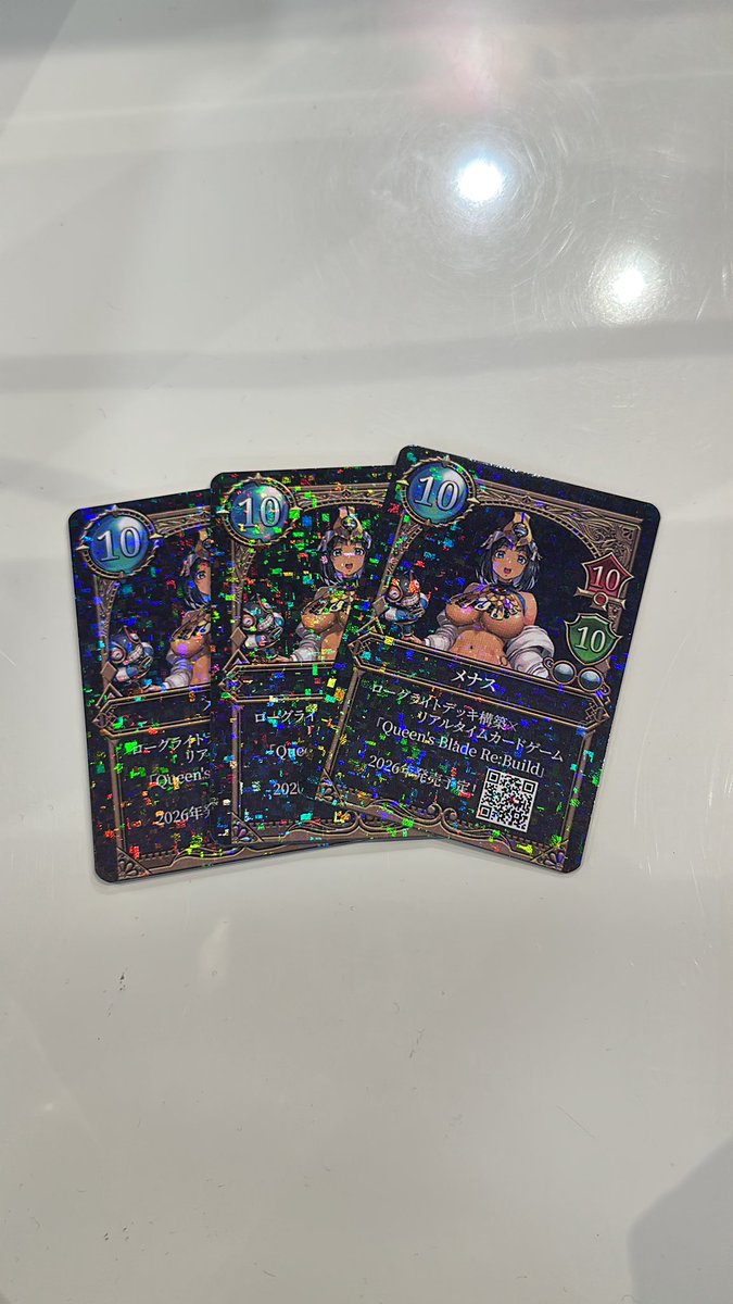 qb_rebuild's tweet image. TGS2025 二日目開催です
昨日は多くの方に試遊いただき、クイーンズブレイド リビルドで古代の王女メナスの絵をご担当いただきましたNiθ先生にもお越しいただきました
ご来場いただいた方は是非お立ち寄りください

#QBrebuild