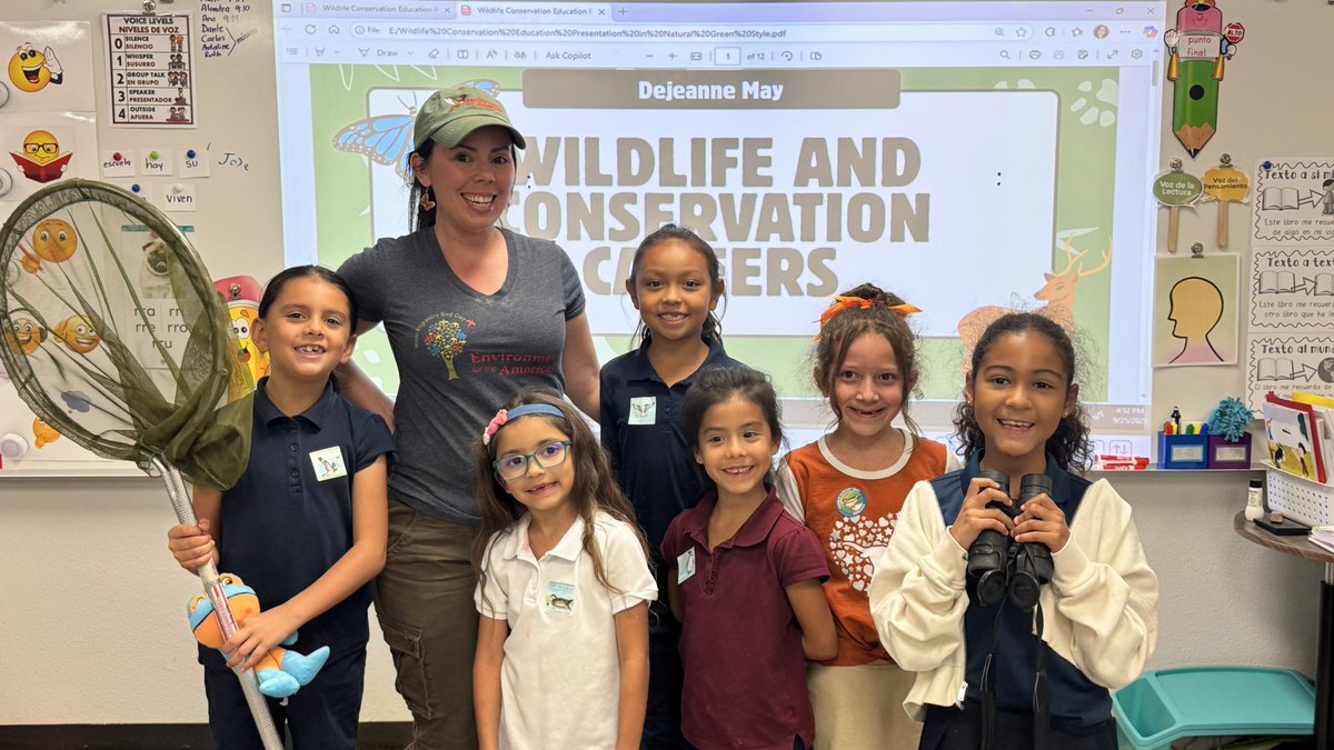 JLopez_BSS's tweet image. Thank you Park Ranger May! We had a wonderful time learning about wildlife, conservation and migration! Unforgettable experience! Rising Stars: Sassy Scorpions 🦂 @BSybert_Prek8 @YCarrasco_AA @akins_leslie
#TeamSISD