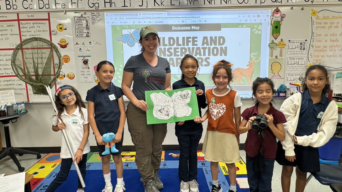 JLopez_BSS's tweet image. Thank you Park Ranger May! We had a wonderful time learning about wildlife, conservation and migration! Unforgettable experience! Rising Stars: Sassy Scorpions 🦂 @BSybert_Prek8 @YCarrasco_AA @akins_leslie
#TeamSISD