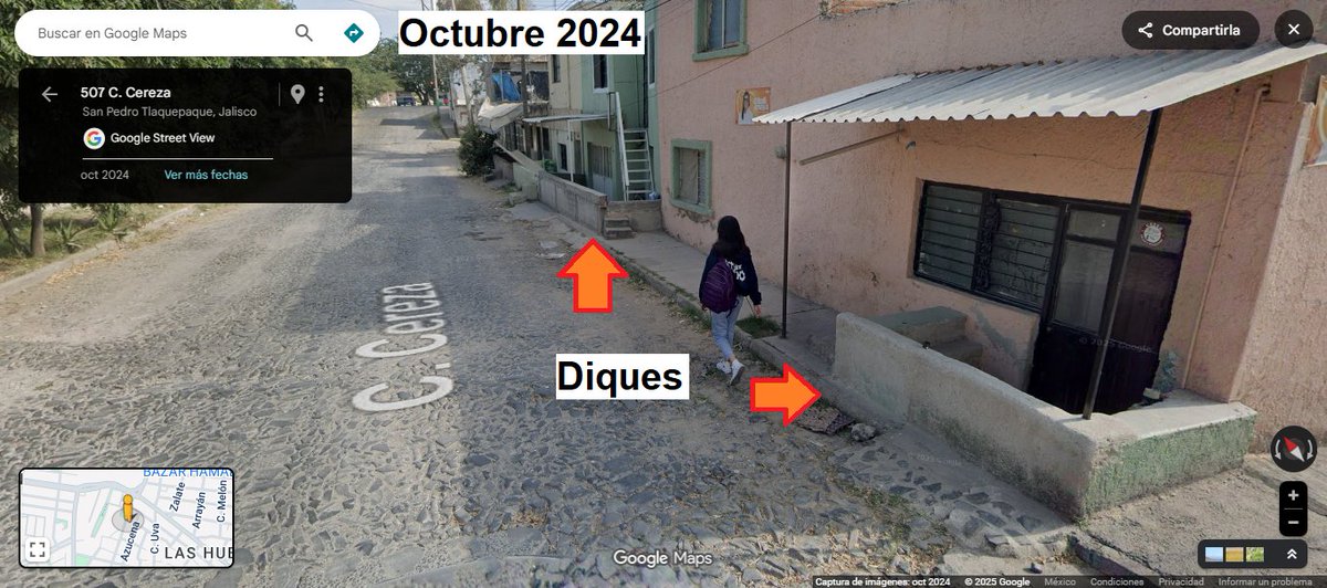 Ahora que se volvió a inundar el Fraccto. Revolución es un buen momento para recordar los impactos de la urbanización mal planeada. Les traigo a "Espacio Castelar", el que agravó los problemas de inundación para los vecinos de Mandarina y Cereza, en Las Huertas. (1/2)