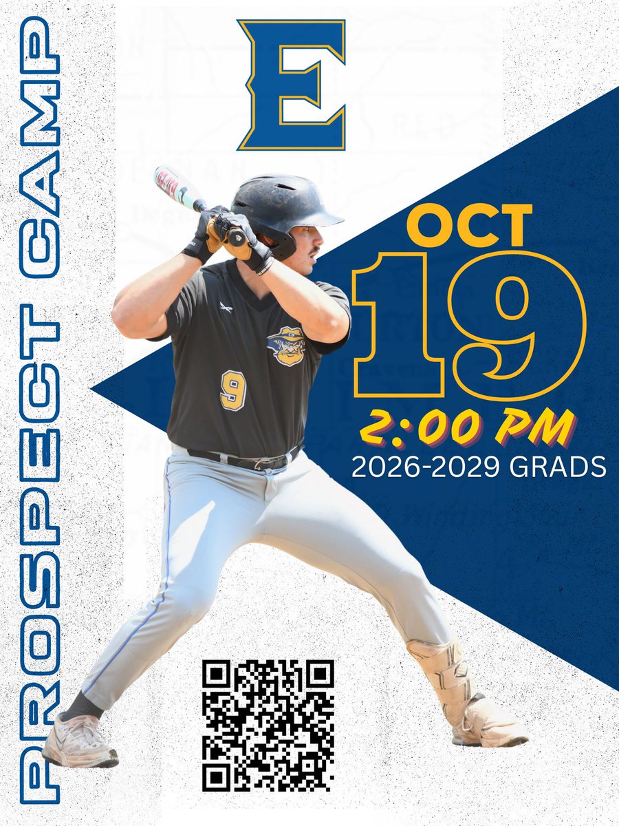 💥Prospect ID Camp💥
📍Eastern Oklahoma Baseball Field
🗓️Oct 19
⏰2:00 PM
🔗 register.ryzer.com/camp.cfm?ID=30…