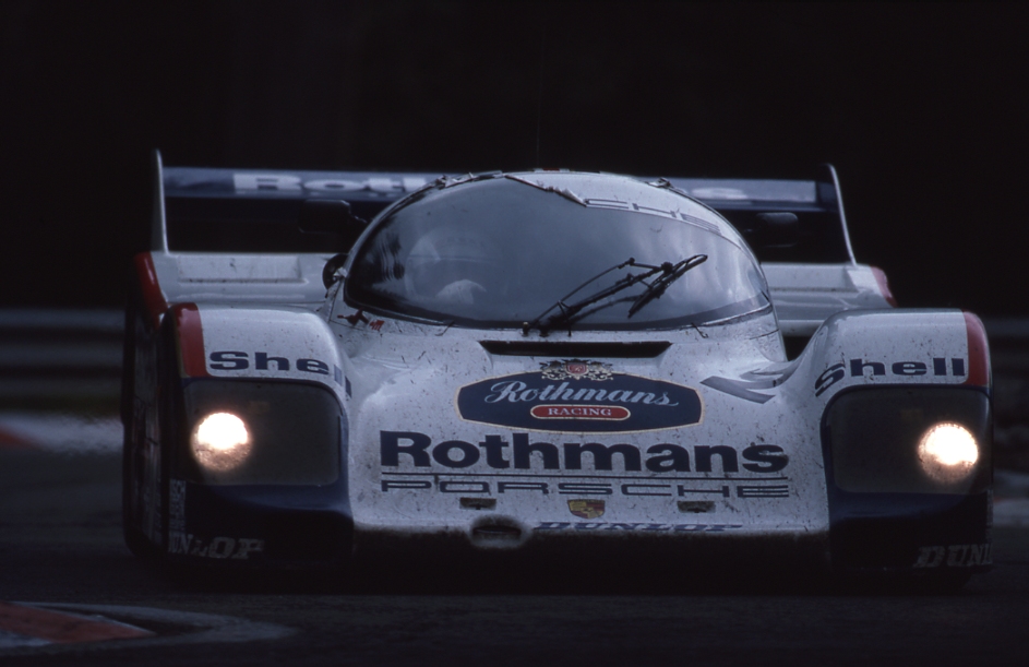 The way it was 1986. Curcuit de Spa-Francorchamps, Liege.
Porsche 962C.