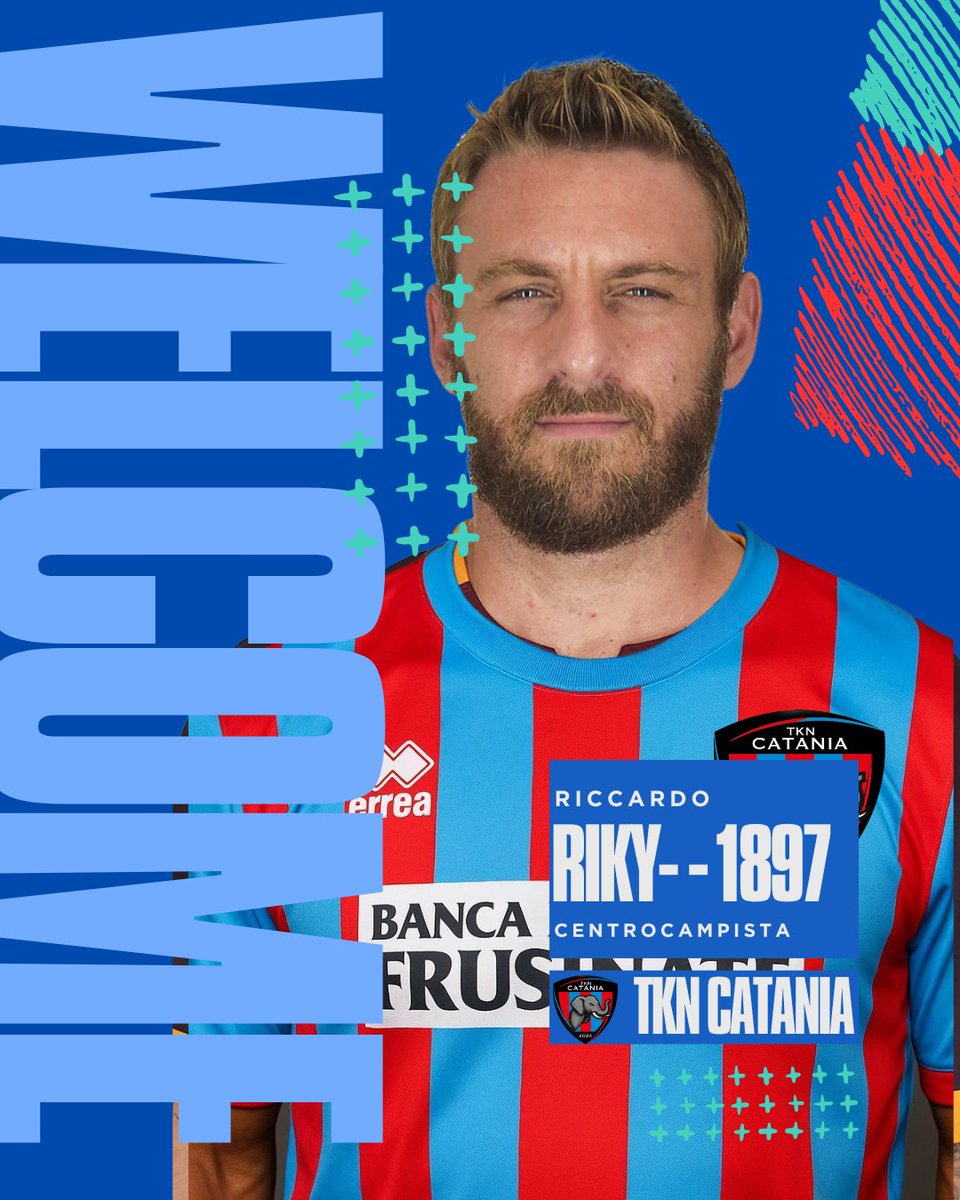 Nuovo membro della famiglia per i tkn che si assicurano le prestazioni del buon Riccardo che nella zona del centrocampo non si risparmia mai. Persona fantastica e player generoso. Benvenuto in famiglia! 🔴🐘🔵
#lookingforward2026
#siamofiglidelvulcano