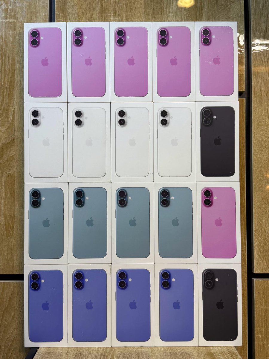 bigrexgadgets's tweet image. Brand New iPhone 16 🔥 
(Non Active)

Physical Sim + Esim

*128GB: 1,250,000* 
(Black, white, Teal &amp;amp; Blue)

*256GB: 1,430,000*
(Black, white, Teal &amp;amp; Blue)

*PINK:*
*128GB: 1,300,000*
*256GB: 1,470,000*

#TheyCallHimOG #rudeboy #seun #youngagain