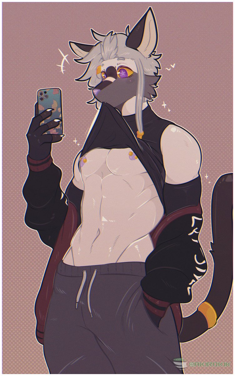 Catboy flashing tiddie

It's been a while since I drew Modern Siamese Cat Lyn--