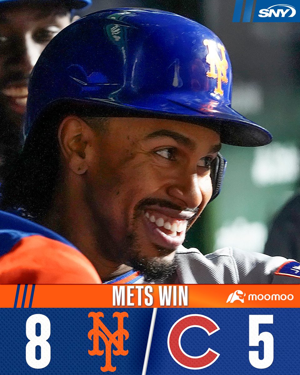 THE METS TAKE TWO OUT OF THREE IN CHICAGO 💪