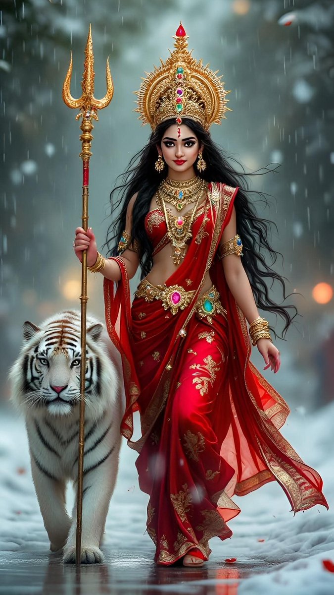 𝗣𝗿𝗶𝘆𝗮𝗻𝗸𝗮 𝗕𝗶𝘀𝗵𝗻𝗼𝗶 (@pinky209e) on Twitter photo शेर पर सवार माँ दुर्गा का तेजस्वी रूप, शक्ति और सौंदर्य का अद्भुत संगम है, उनकी कृपा से अंधकार मिटता है और जीवन में विजय का प्रकाश फैलता है 🙏🚩 शेर पर सवार माँ दुर्गा का तेजस्वी रूप, शक्ति और सौंदर्य का अद्भुत संगम है, उनकी कृपा से अंधकार मिटता है और जीवन में विजय का प्रकाश फैलता है 🙏🚩