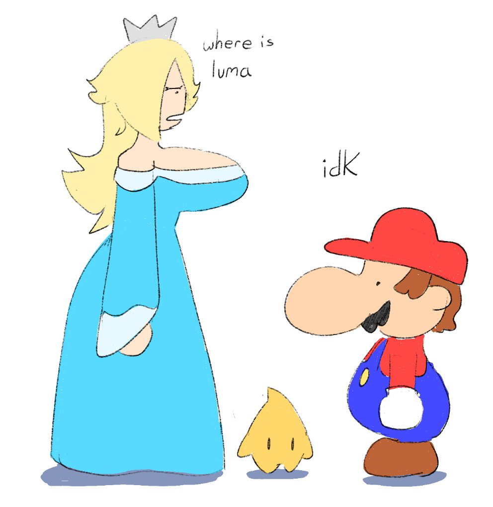 DimpinDot's tweet image. mario movie 2 plot leak ft. rosalina