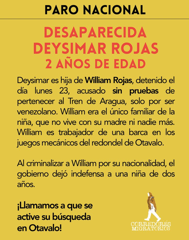 CorredoresMigratorios (@corredoresmigra) on Twitter photo 