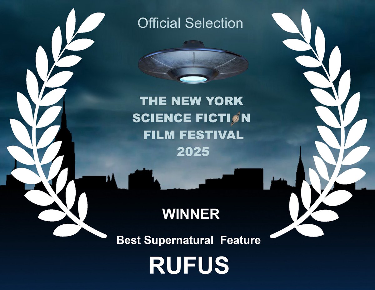Rufus recently won Best Supernatural Feature at The New York Science Fiction and Horror Festival.

Up next: Rufus plays at L.A. Punk Film Festival on Sun, Oct.12 at 6 pm (@thesherrytheater ) and at Atlanta Horrorfest on Fri, Oct.17th at 9 pm (The Limelight Theater).

<a href="/rufus_movie/">Rufus</a>