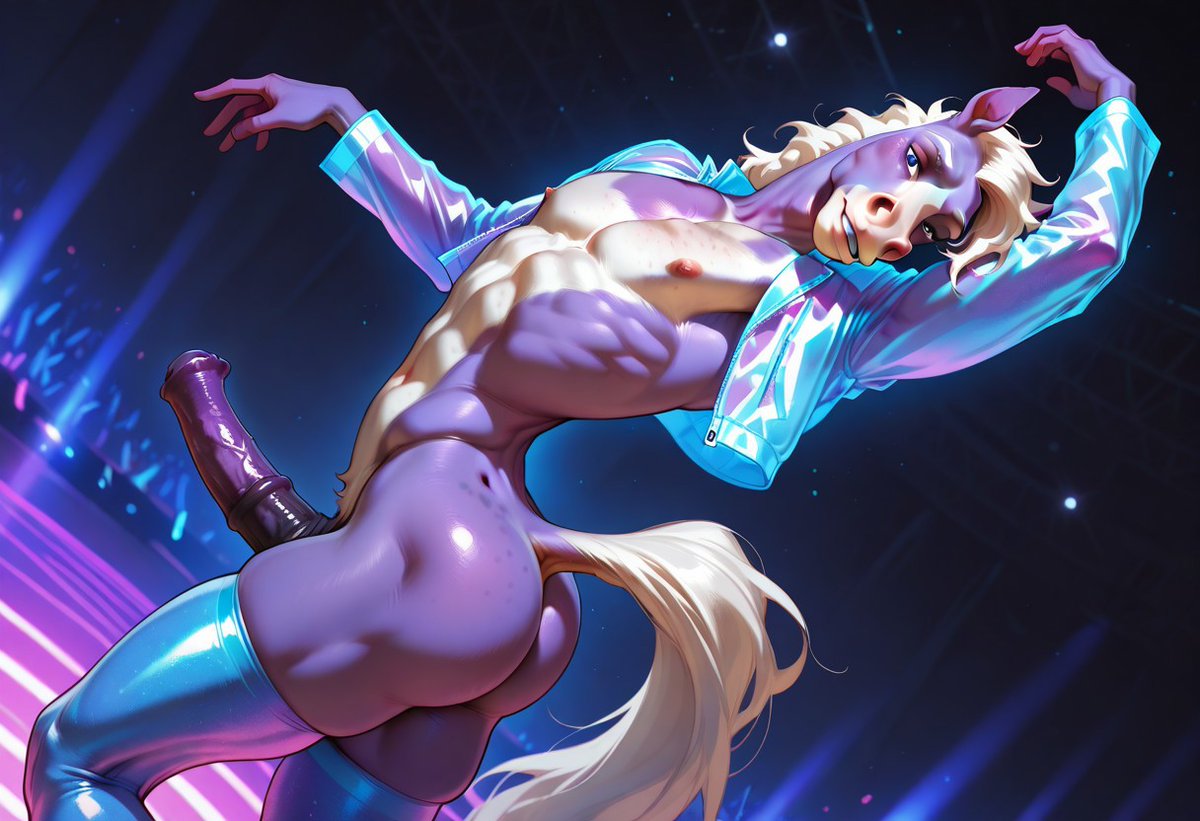 PonyProxyAI's tweet photo. My pony just wants to dance! P2 #OCSol
@NSFW
#gay #aiart #OCStripClubChallenge https://t.co/xs9c8CCCiK