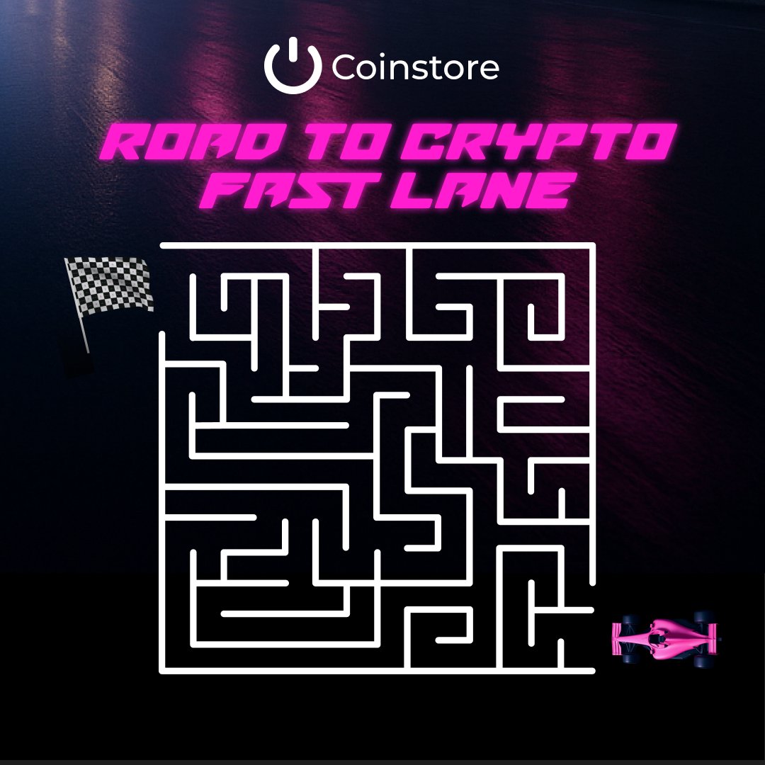 🏎️ Road to Crypto Fast Lane 🏁 Think you can navigate the maze? 🌀  Complete the route, drop your solved path in the comments, and tag 3  friends! 🔹 5 lucky winners