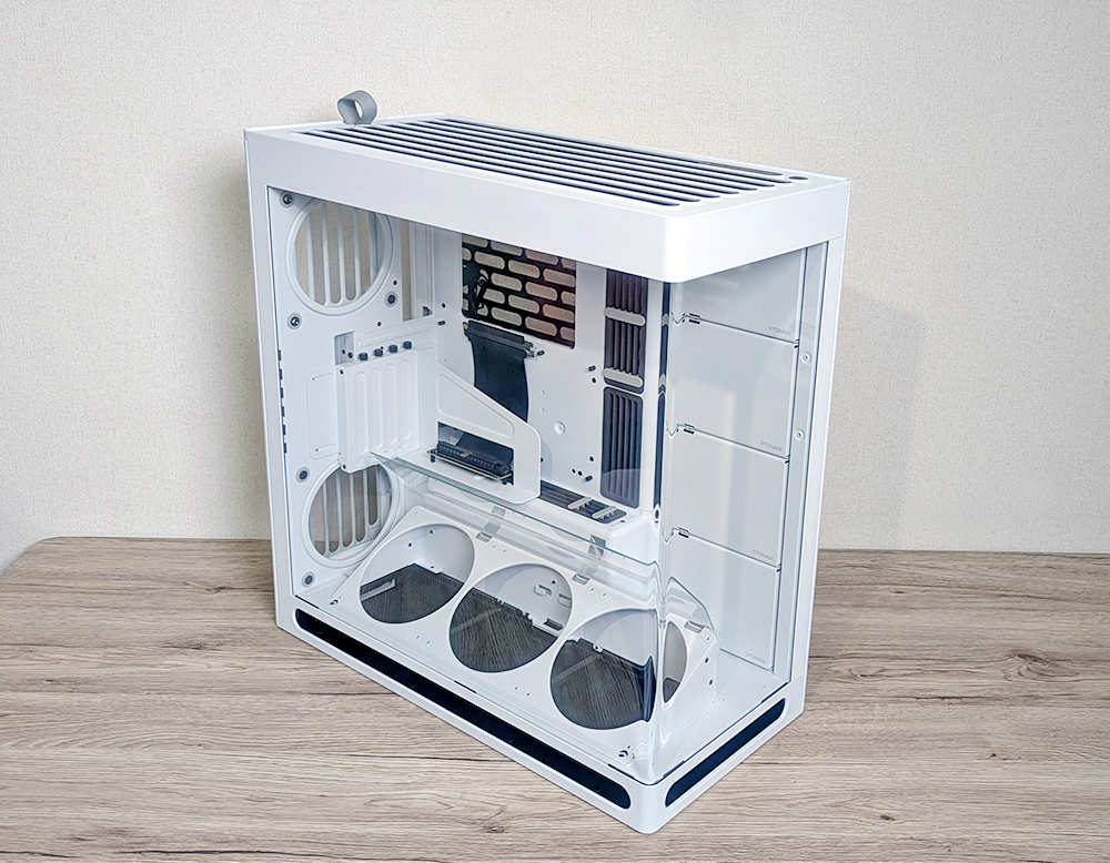 toru_mod_pc's tweet image. HAVNさんからHS420 VGPUのサンプルが届いた🧐
ほんとによく考えられたPCケースです👍
#HAVN #HS420 #自作PC