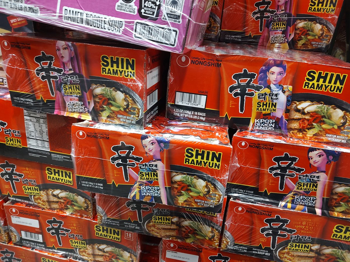 Got my huntrix ramen fix for a while....