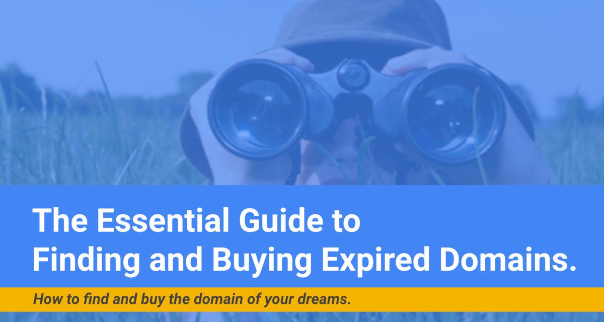 The Essential Guide to Finding and Buying Expired Domains. kickstartcommerce.com/finding-buying…