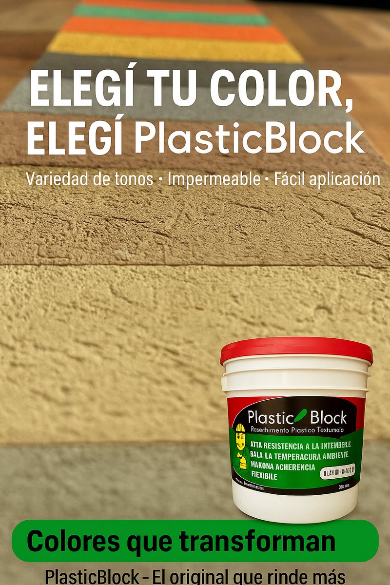 BlockPlastic's tweet image. “Acabados que transforman tu hogar”
Durabilidad y estilo con PlasticBlock