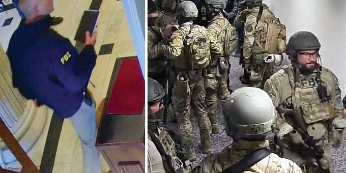 🚨🇺🇸 BREAKING: FBI HAD 275 PLAINCLOTHES AGENTS EMBEDDED IN JAN. 6 CROWDS

The FBI has reportedly admitted to Congress that it had 275 plainclothes agents in the January 6 crowds, four and a half years after the Capitol riot.

This disclosure contradicts the DOJ Inspector