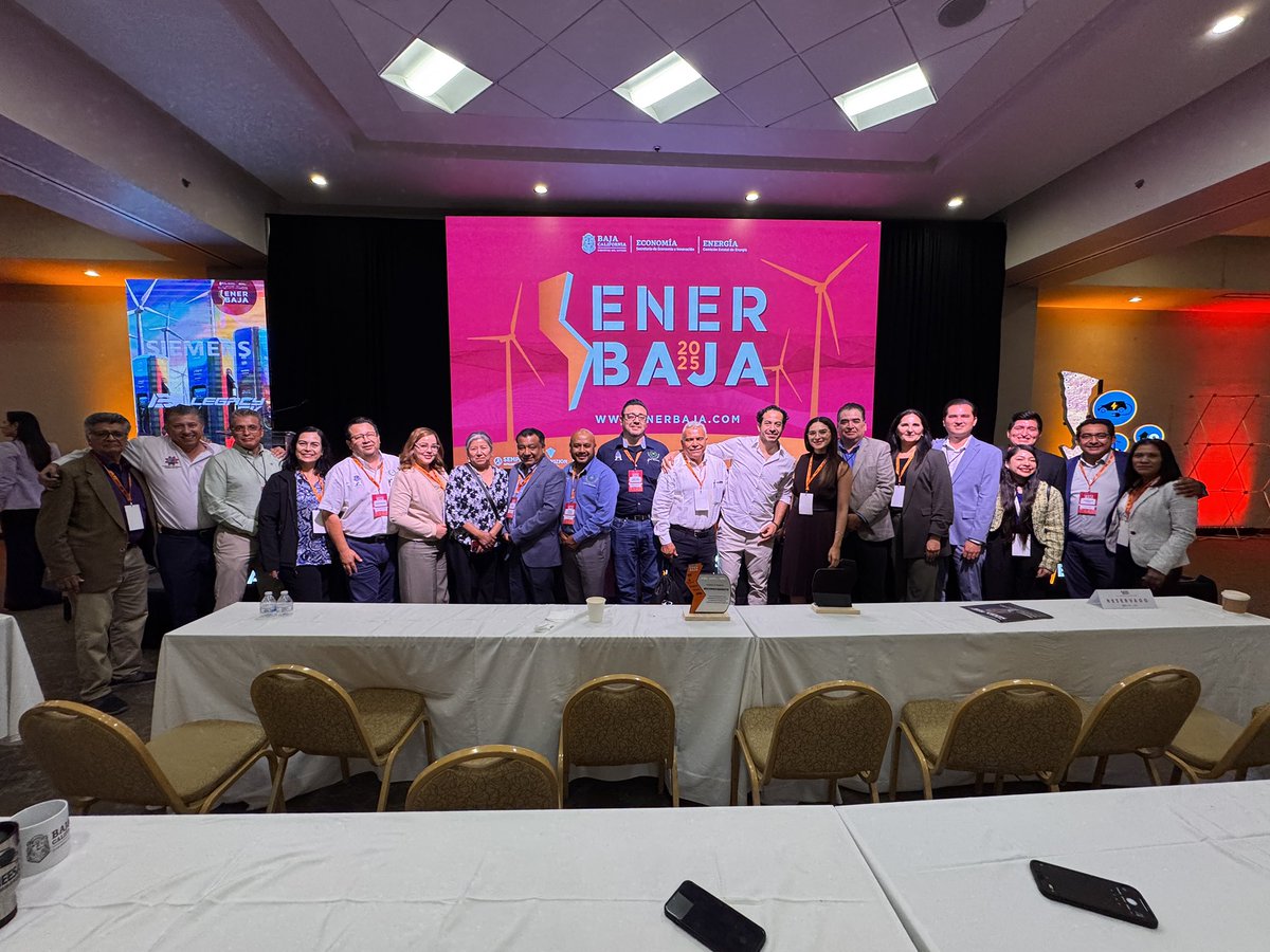 Que genial nos la pasamos en Enerbaja con grandes amigos.   Unidos estamos por el estado que está innovando y creciendo en materia energética.