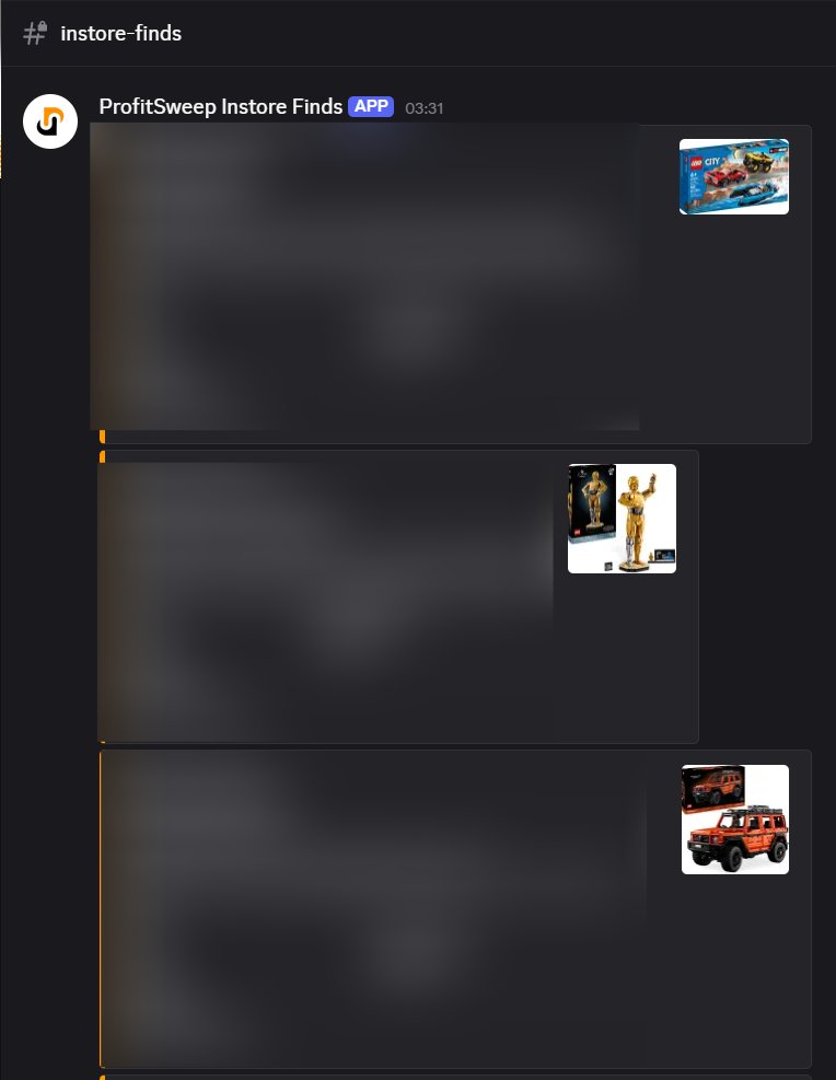 ProfitSweep's tweet image. Just pinged: INSANE instore price drops

When: Before stores opened
Who knew first: ProfitSweep members
Who&apos;s still waiting: Everyone else

Real alerts. Real profits.

ProfitSweep.com | CODE: METHOD (50% off First Month)