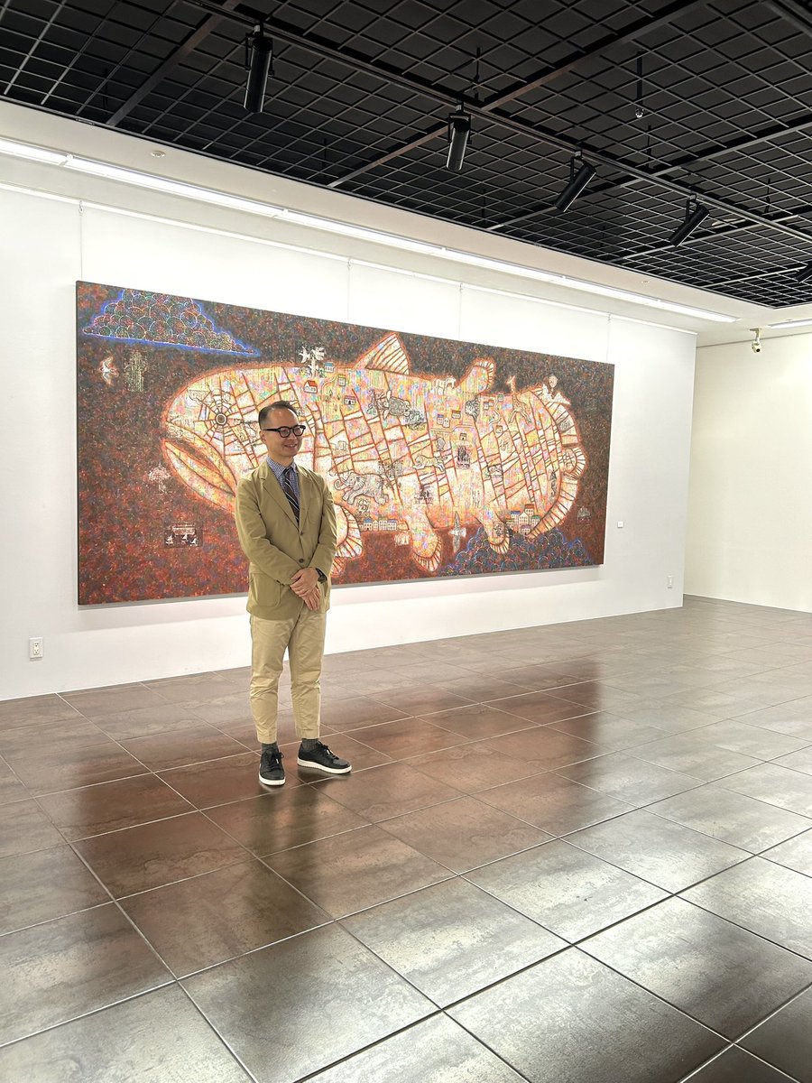 金丸悠児、バベルの街、希少な画集より、新品高級額・額装付、状態良好 金丸悠児、バベルの街、希少な画集より、新品高級額・額装付