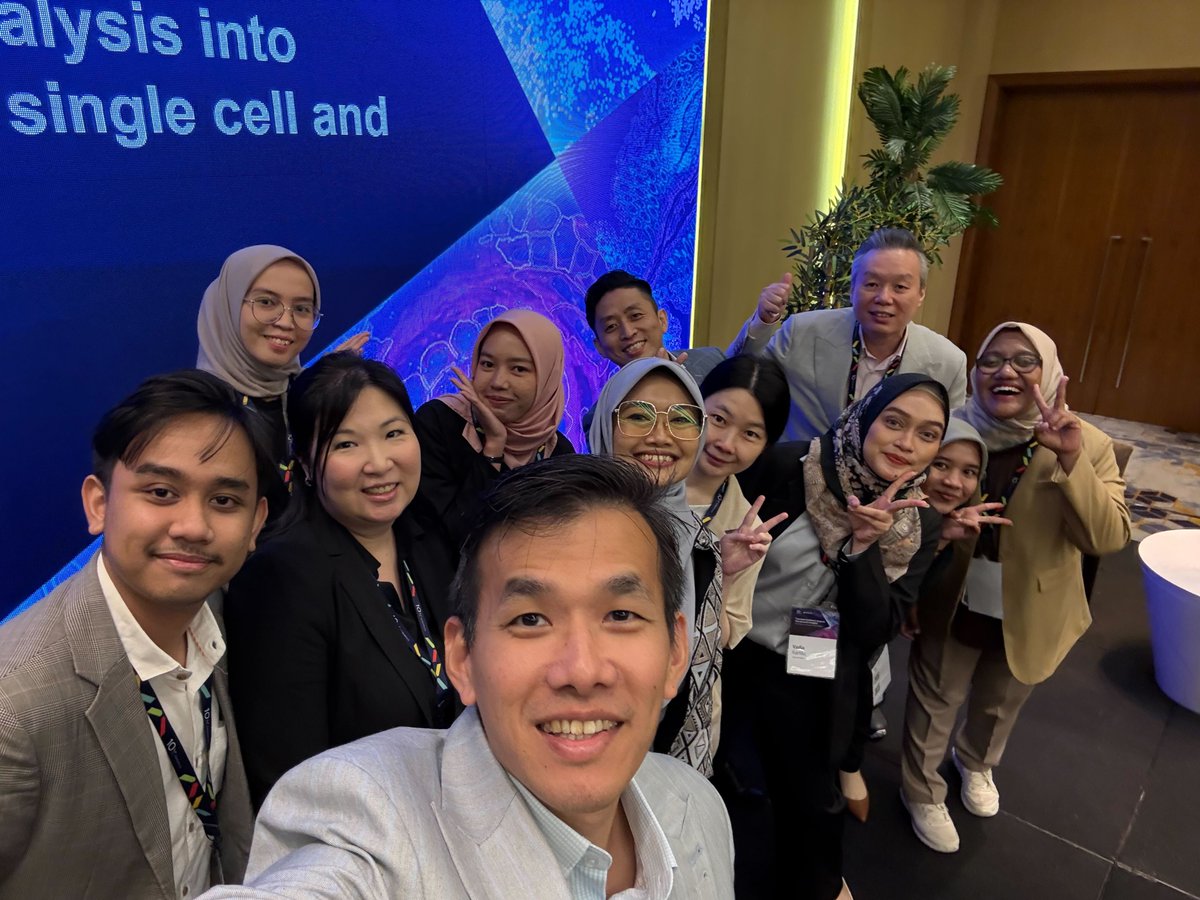 10xGenomics's tweet image. That&apos;s a wrap on our SEA roadshow series! Over 200 attendees joined us in Thailand, Indonesia &amp;amp; Malaysia. We covered clinical research, AI, #singlecell and #spatial technologies &amp;amp; launched a new master class. Thanks to our partners: Next Gene, BioActive &amp;amp; Biogenome!