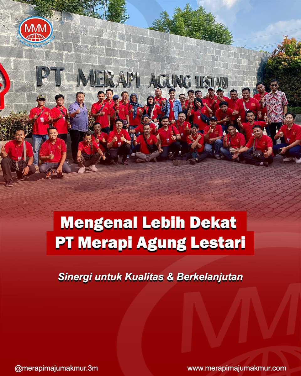 MerapiMJMkmr's tweet photo. PT Merapi Agung Lestari (MAL) salah satu mitra utama kami, dan salah satu mitra stategis dalam industri rokok nasional.

Dengan hubungan yang kokoh, kami percaya langkah ini akan terus memberikan manfaat berkelanjutan bagi semua pihak.
#ptmerapimajumakmur #suksestanpabatas https://t.co/u1DtegKAl1