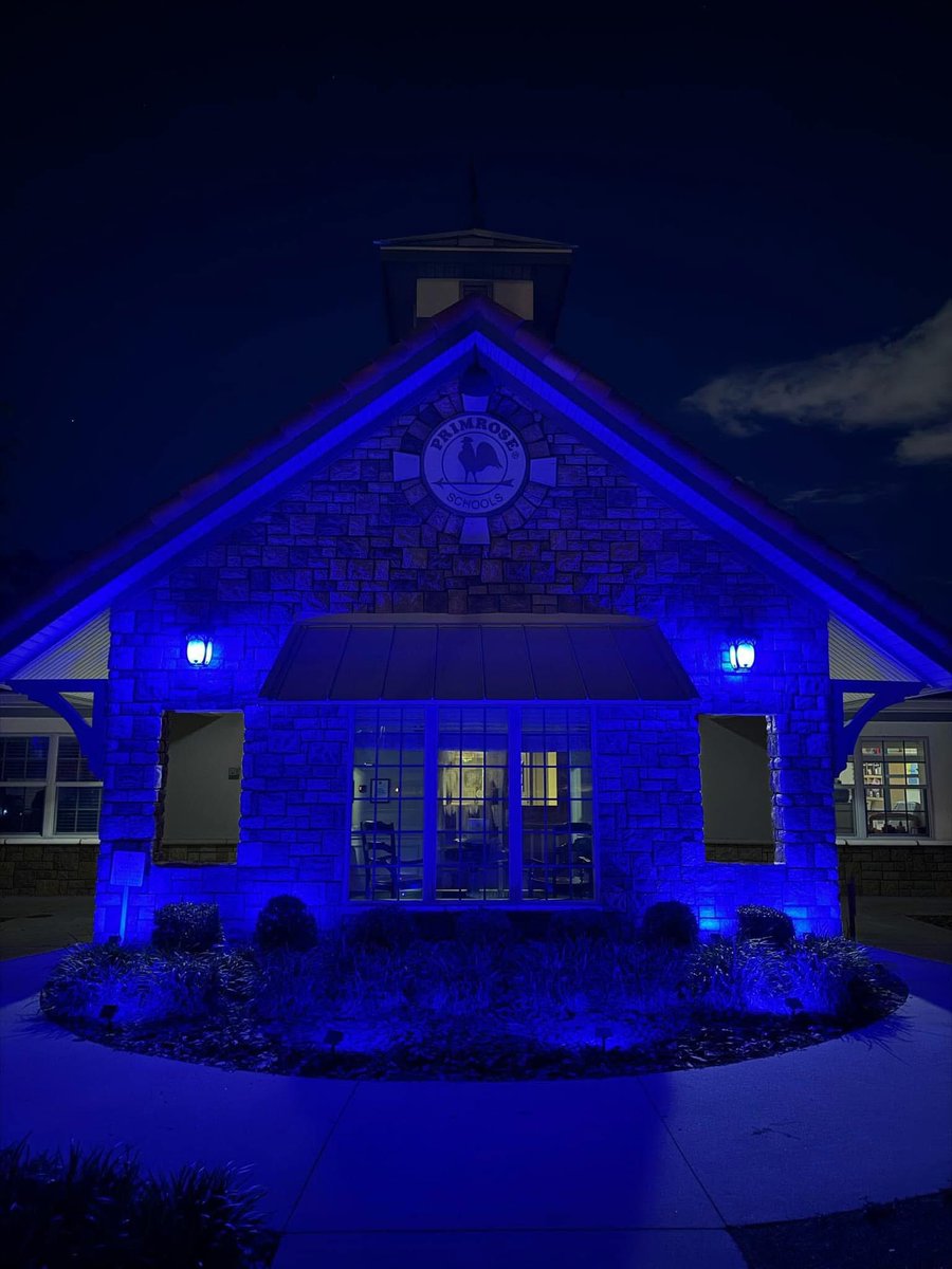 SeeUsNowOrg's tweet image. Tonight
@PrimroseSchools is shining bright in BLUE as they join our Blue Out in recognition of Missing and Trafficked Children Awareness Week. 💙

Together, we can help these children be seen. 💙

#MissingAndTraffickedFosterChildrenAwarenessWeek
#SeeUsNow #BlueOut