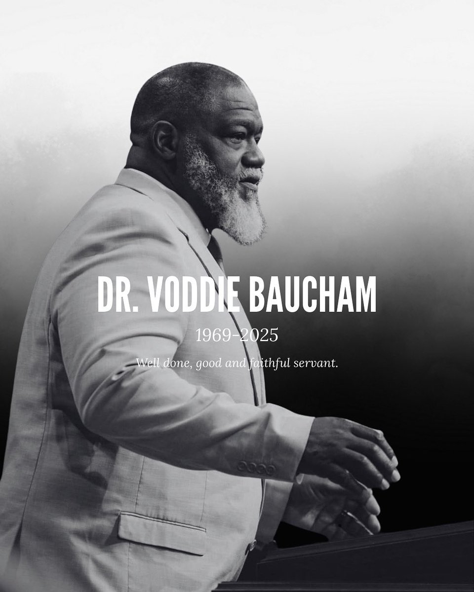 May we all strive to live with the same devotion to truth and compassion that Voddie Baucham exemplified. He longed for a better home, and now he has entered it. Thank you for your faithfulness, Dr. Baucham. We are all better because of it.