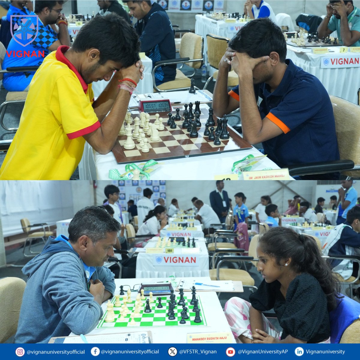 ♟️ Watching, thinking, planning the checkmate—exploring every way to win and striking at the perfect moment. The chess tournament is in full swing, filled with energy, excitement, and the spirit of victory. ✨🔥

#chess #Championship