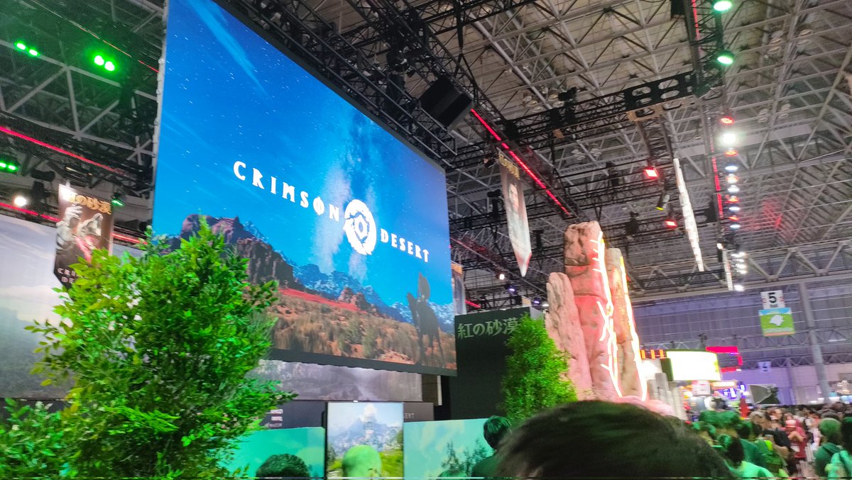 砂漠並んでみた
#SamsungSSD #紅の砂漠TGS