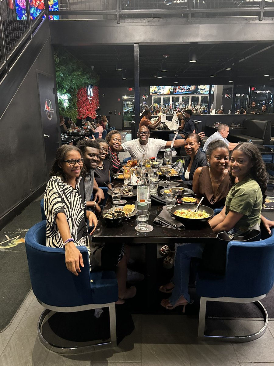 Had a wonderful birthday today.  Had a blast w some of my former Roswell North ES family and ended the night with my family. Next year is a milestone and I still feel 21! 😂🎂🎉