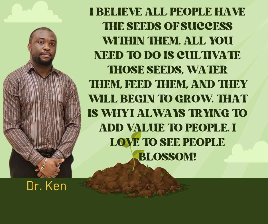 dopaken3's tweet photo. I believe all people have the seeds of success within them. All you need to do is cultivate those seeds, water them, feed them, and they will begin to grow. That is why I always trying to add value to people. I love to see people blossom! https://t.co/7yBiMHKugq