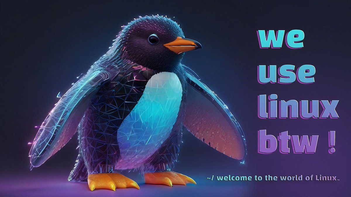 linux_deepin's tweet image. We use Linux btw !🐧
#deepin #Linux #OpenSource #wallpaper #penguin