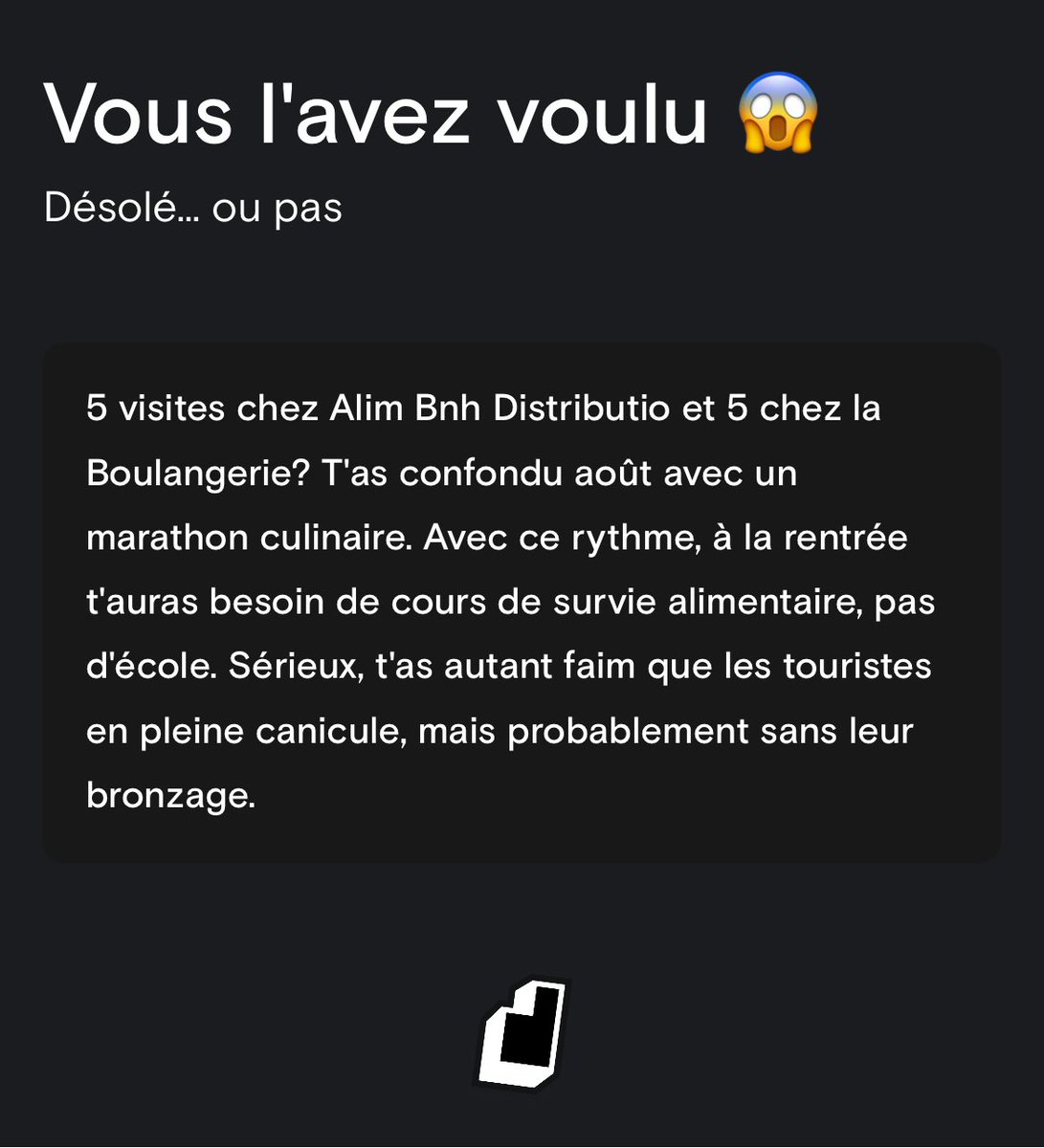 enotareb's tweet photo. Le "roast" de @DeblockApp 😬 💀 #roasting #Deblock https://t.co/2kJ9i5UMj1 https://t.co/zQ46NqIvWM