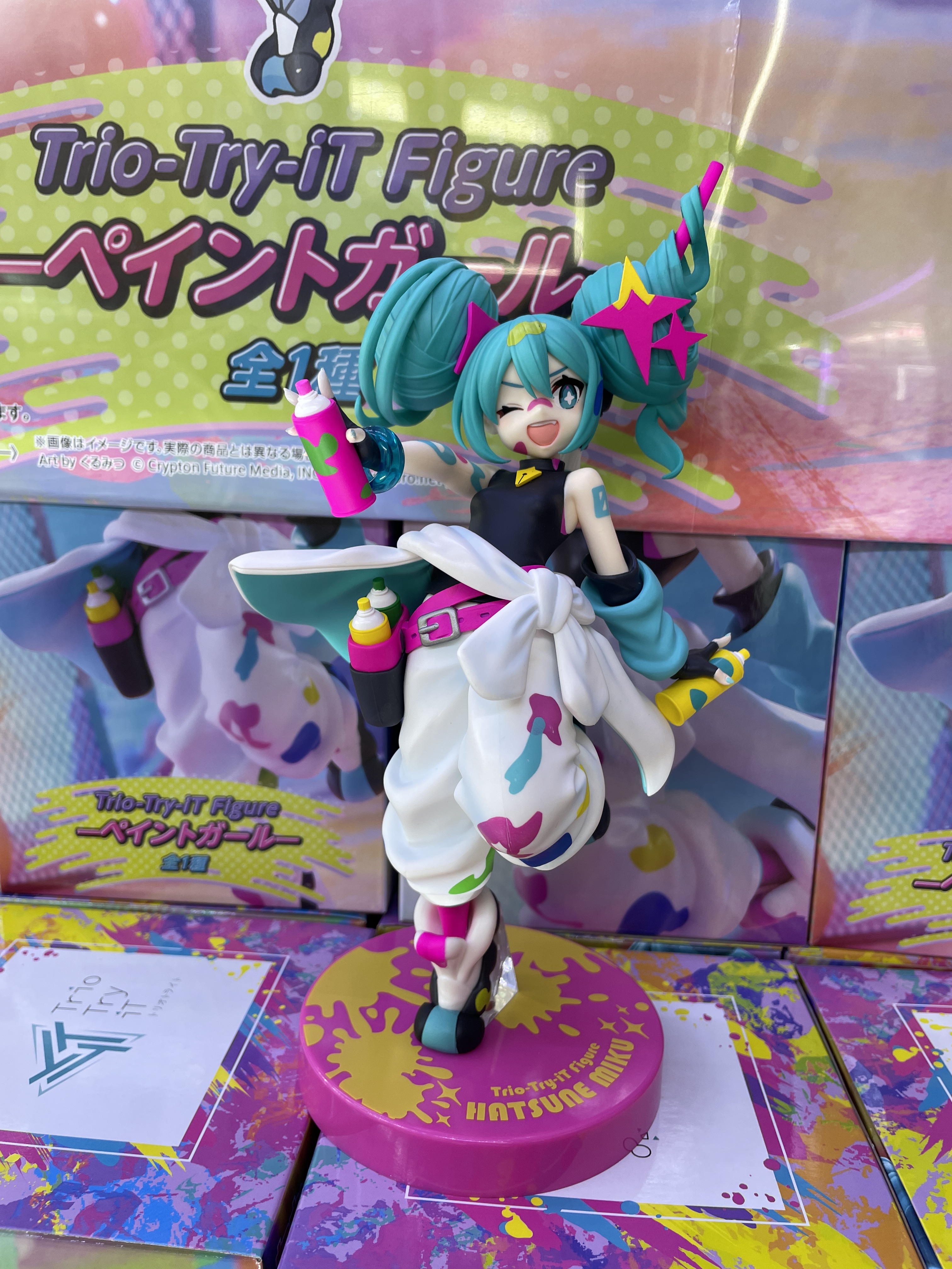 初音ミクTrio-Try-iT Figure ペイントガール フィギュア 8個