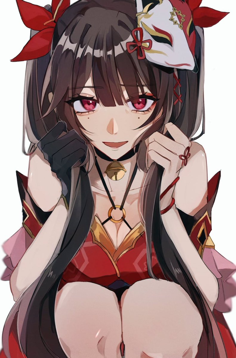 ✿: Here?

*Curiosity had the fox following the gesture and peeking down by squatting lower..*

There's obviously none there.
✿: There is!
❀: Is too~
What?
✿: See!