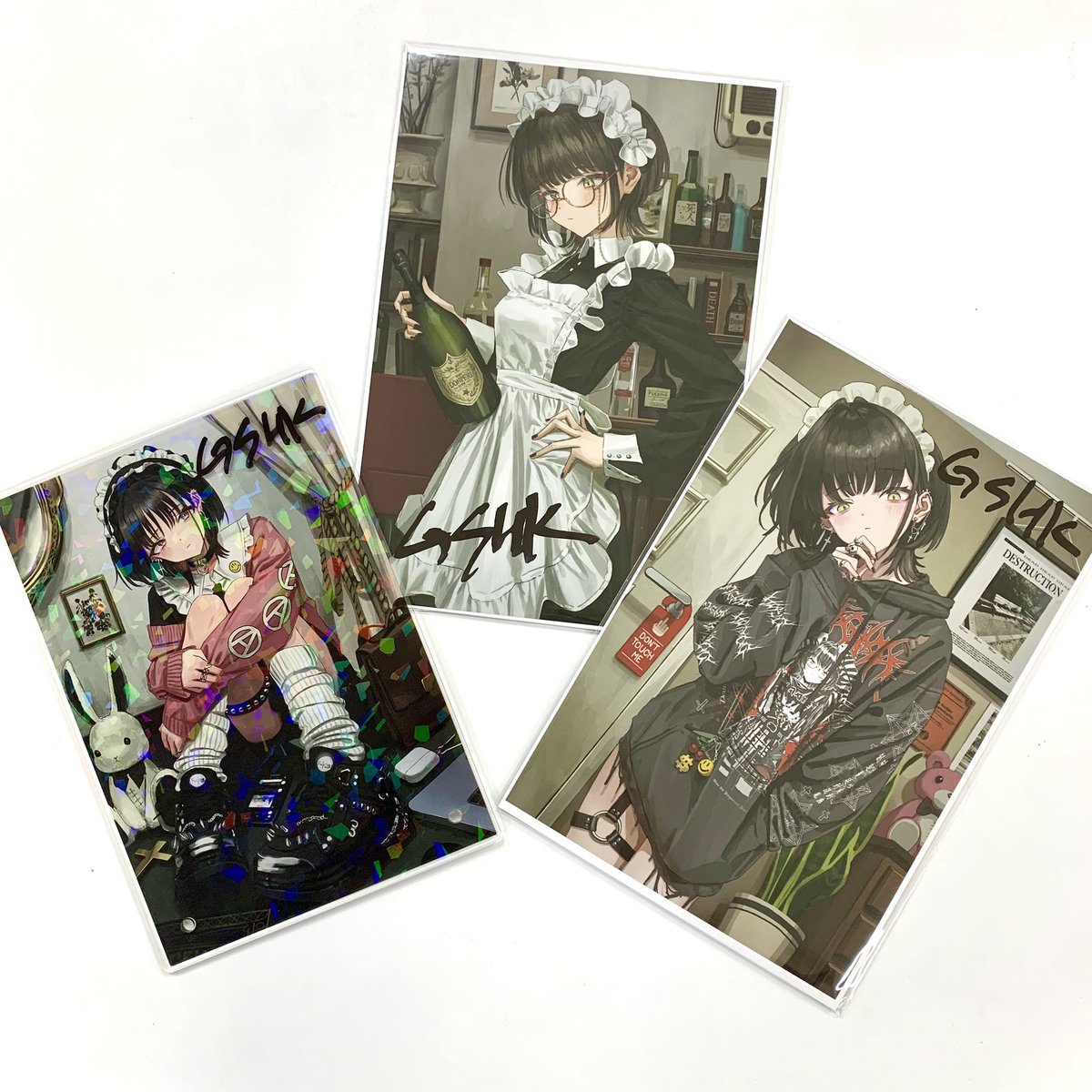 ミギノヤギ　直筆サイン入り　アクリルプレート Amazon.co.jp: 茅花かす陽 ミギノヤギ 直筆サイン入り アクリル