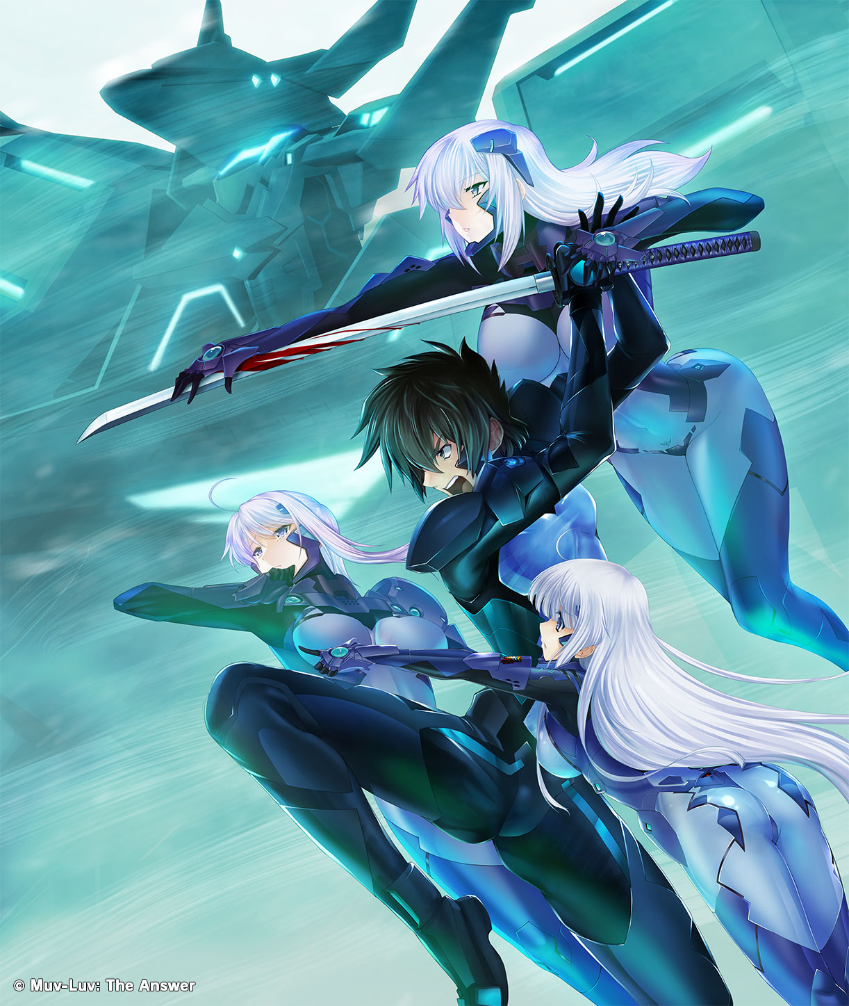 マブラヴ オルタネイティヴ アクリルアート Blu-ray BOX III, IV 法人別オリジナル特典の描き下ろしイラスト