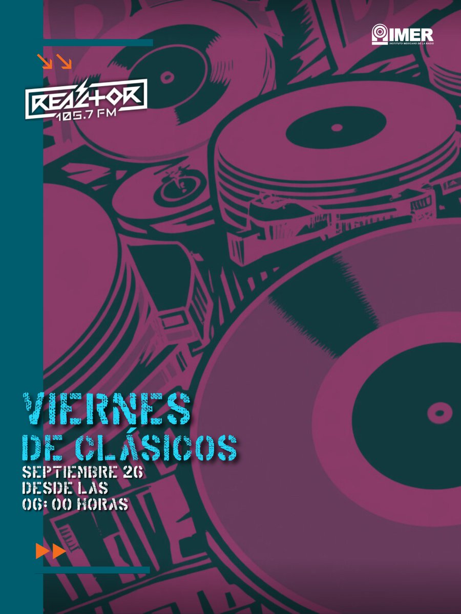 #GeneraciónR ⚡️ <a href="/DavidPraDino/">David Prado</a>  va en vivo con su gran selección musical de 20 a 22 horas

Súbanle y disfruten que es el último turno en este #ViernesDeClásicos 📻🙌